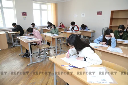 11-cilərin sonuncu buraxılış imtahanı keçirilib