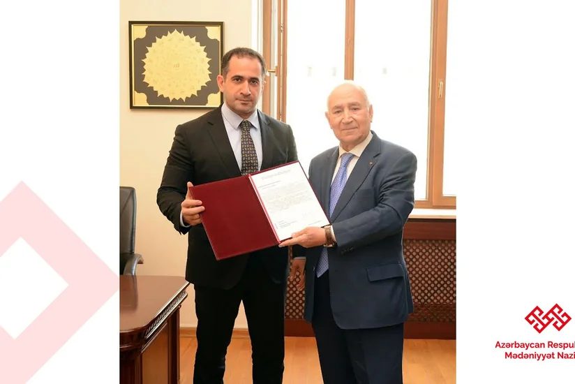 Nazir müavini 75 yaşlı Xalq artisti ilə görüşüb