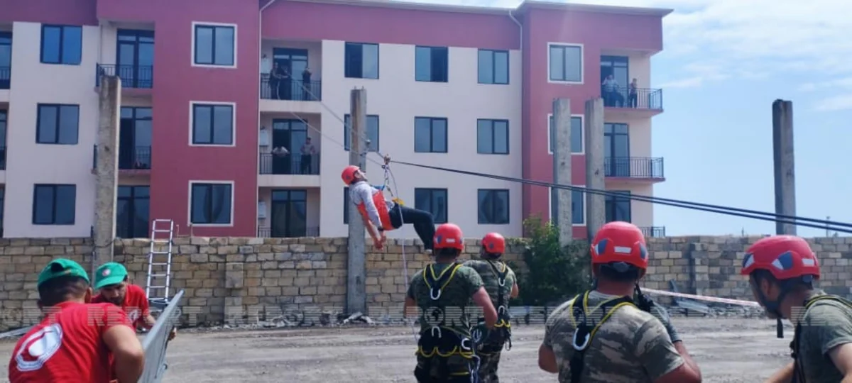 FHN Qubada kompleks mülki müdafiə təlimi keçirib