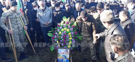 Nəşi tapılan hərbçimiz dəfn edildi