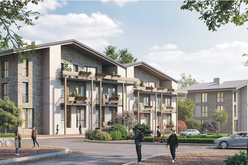 Будущий облик поселка Истису в Кяльбаджаре