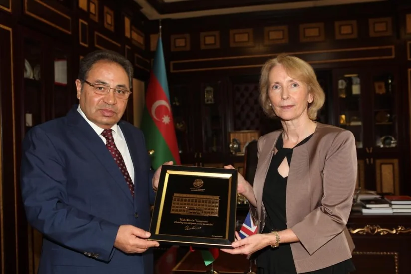 Böyük Britaniyanın səfiri BDU-da olub