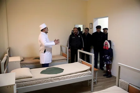 Bu gün bütün hərbi hissələrdə “Açıq qapı” günü keçirilib