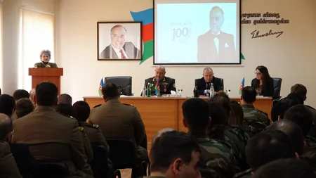 FHN-in Xüsusi Riskli Xilasetmə Xidməti “Heydər Əliyev İli”nə həsr olunmuş tədbir keçirib