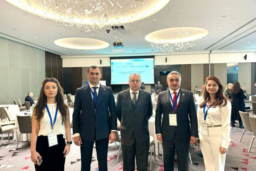 Azərbaycanın Vəkillər Kollegiyasının nümayəndə heyəti Gürcüstanda beynəlxalq tədbirdə iştirak edib
