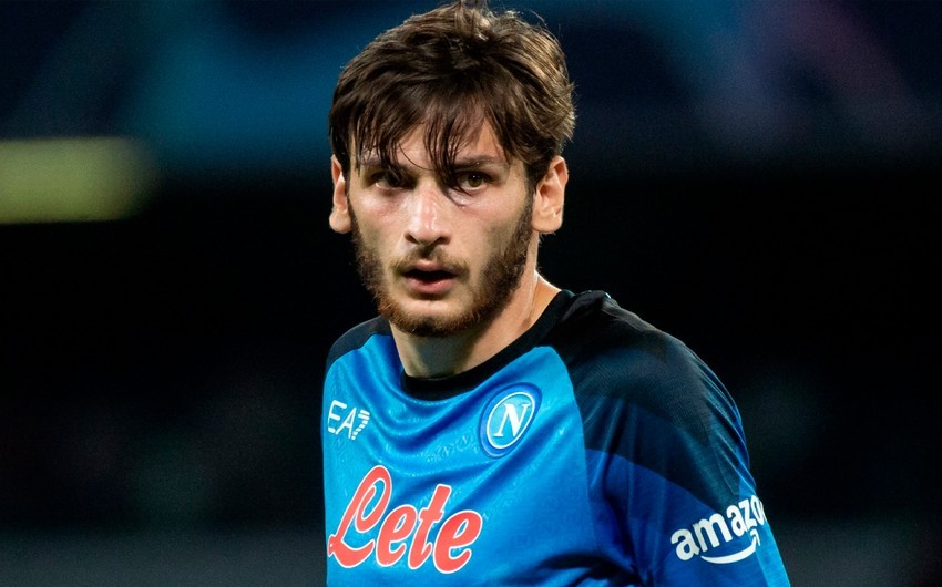 Napolinin gürcüstanlı futbolçusu ağır zədədən xilas olub