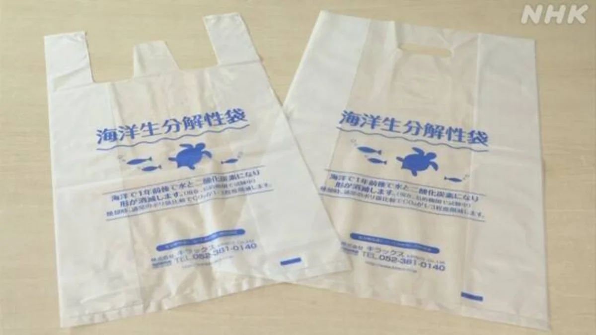 Suda həll olan plastik torbalar yaradıldı