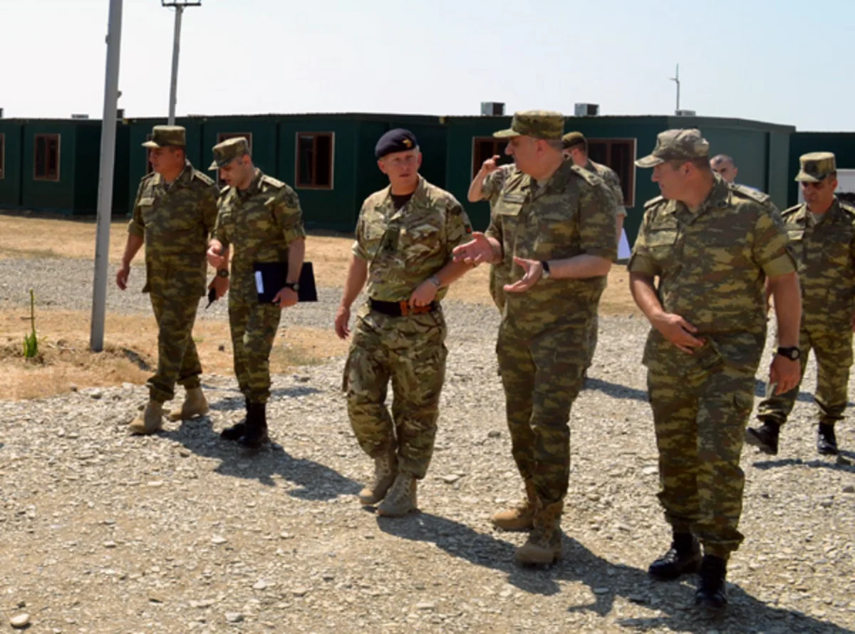 Britaniya Silahlı Qüvvələrinin nümayəndələri Azərbaycanda səfərdədir