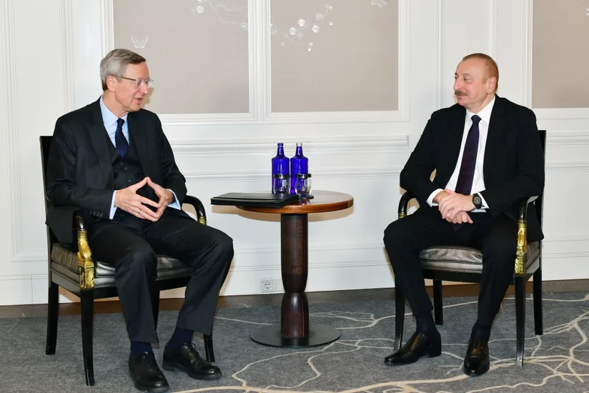 President Ilham Aliyev invites German companies to visit Azerbaijan