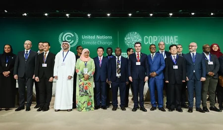 Anar Quliyev COP28 konfransı çərçivəsində keçirilən Nazirlər Toplantısında iştirak edib