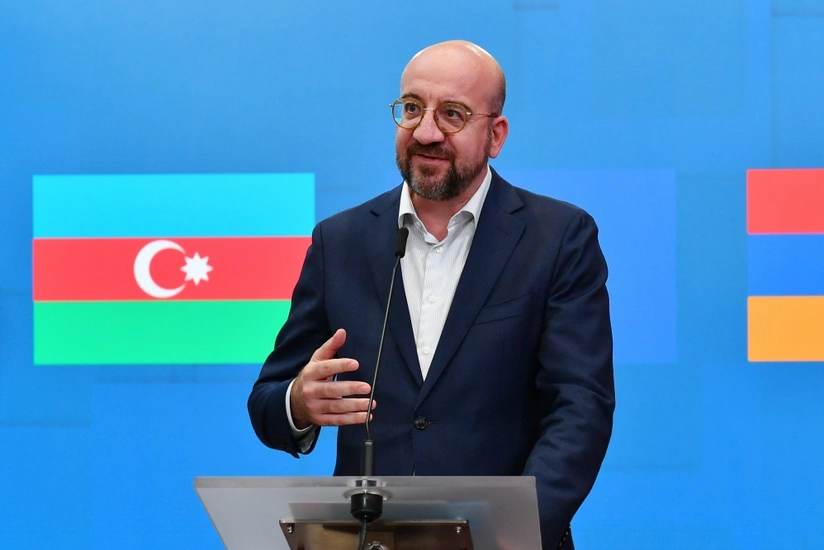 Şarl Mişel Prezident İlham Əliyev və baş nazir Nikol Paşinyanla görüşdən sonra mətbuata açıqlama verib - YENİLƏNİB - TAM MƏTN