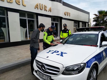 Şirvanda qaydaları pozan sürücülər cərimələndi