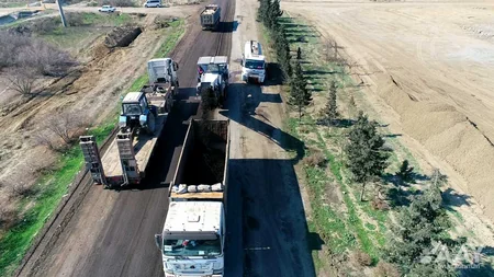Yenikənd-Biləsuvar avtomobil yolu yenidən qurulur