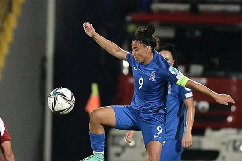 Azərbaycan millisinin kapitanı: Qadın futbolunu yaxşı yerlərə gətirib çıxara bilmişik