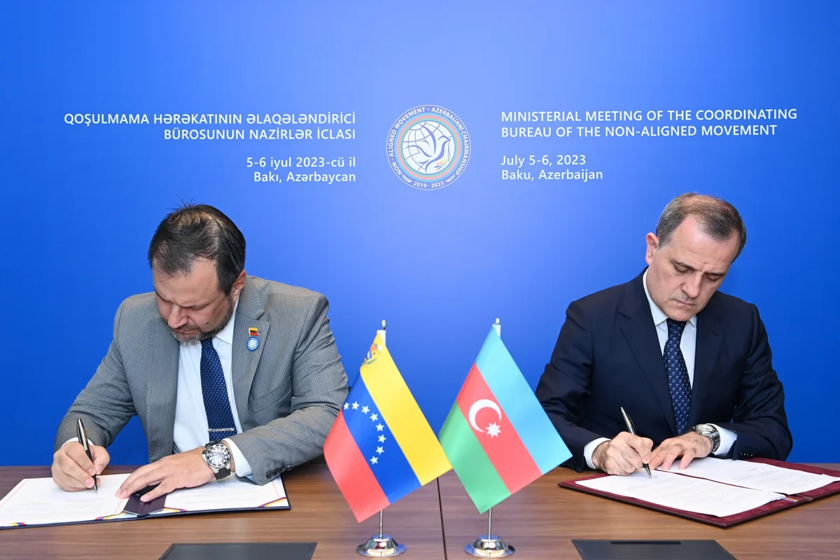 Azərbaycan - Venesuela Bolivar arasında neft, qaz və turizm sahəsində əməkdaşlıq müzakirə edilib