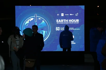 Bakıda “Yer saatı 2024” beynəlxalq kampaniyası qeyd edilib