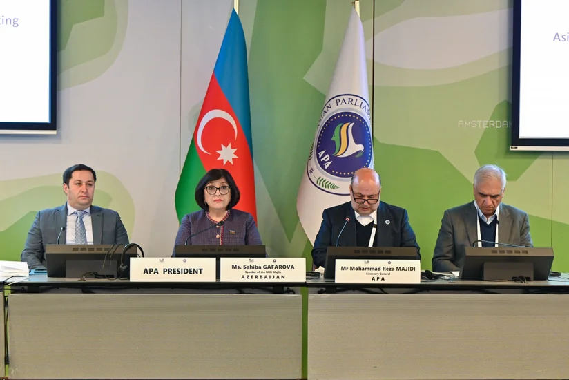 Speaker of Azerbaijani parliament chairs Asian Parliamentary Assembly Co-ordinating Meeting