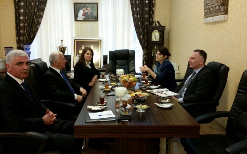 İsrail səfiri Xaçmaz rayonuna gedib