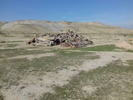 Xızıda 176 ədəd partlamamış hərbi sursat aşkarlanıb