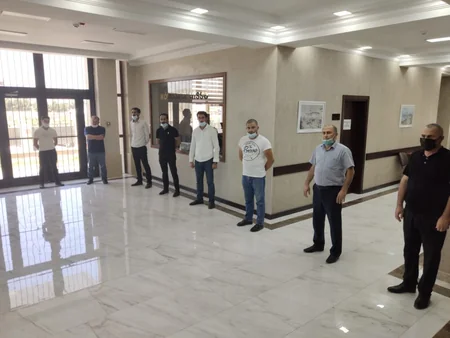 Abşeronda yas mərasimi keçirmək istəyən 8 nəfər saxlanıldı