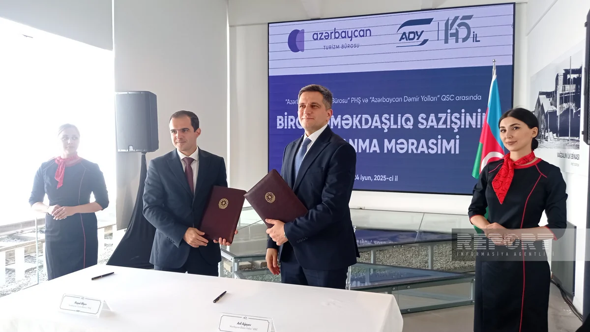 ADY və Azərbaycan Turizm Bürosu arasında əməkdaşlıq sazişi imzalanıb