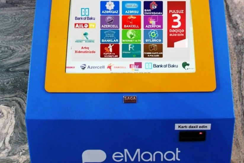 ​“E-manat”ın ödəmə terminalından oğurluq olub