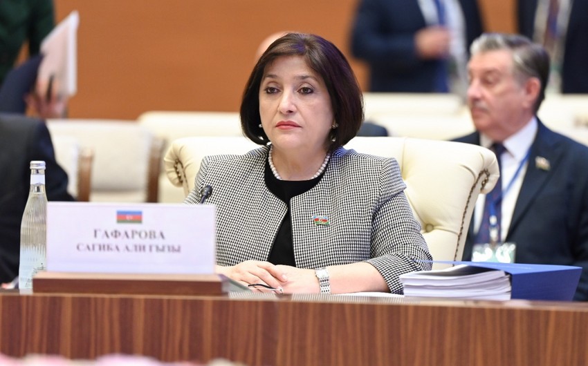 Сахиба Гафарова: Настало время для подписания мирного договора между Азербайджаном и Арменией