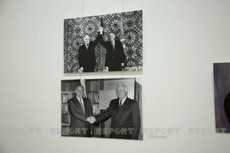Tbilisidə Heydər Əliyevin xatirəsinə həsr edilən sərgi açılıb