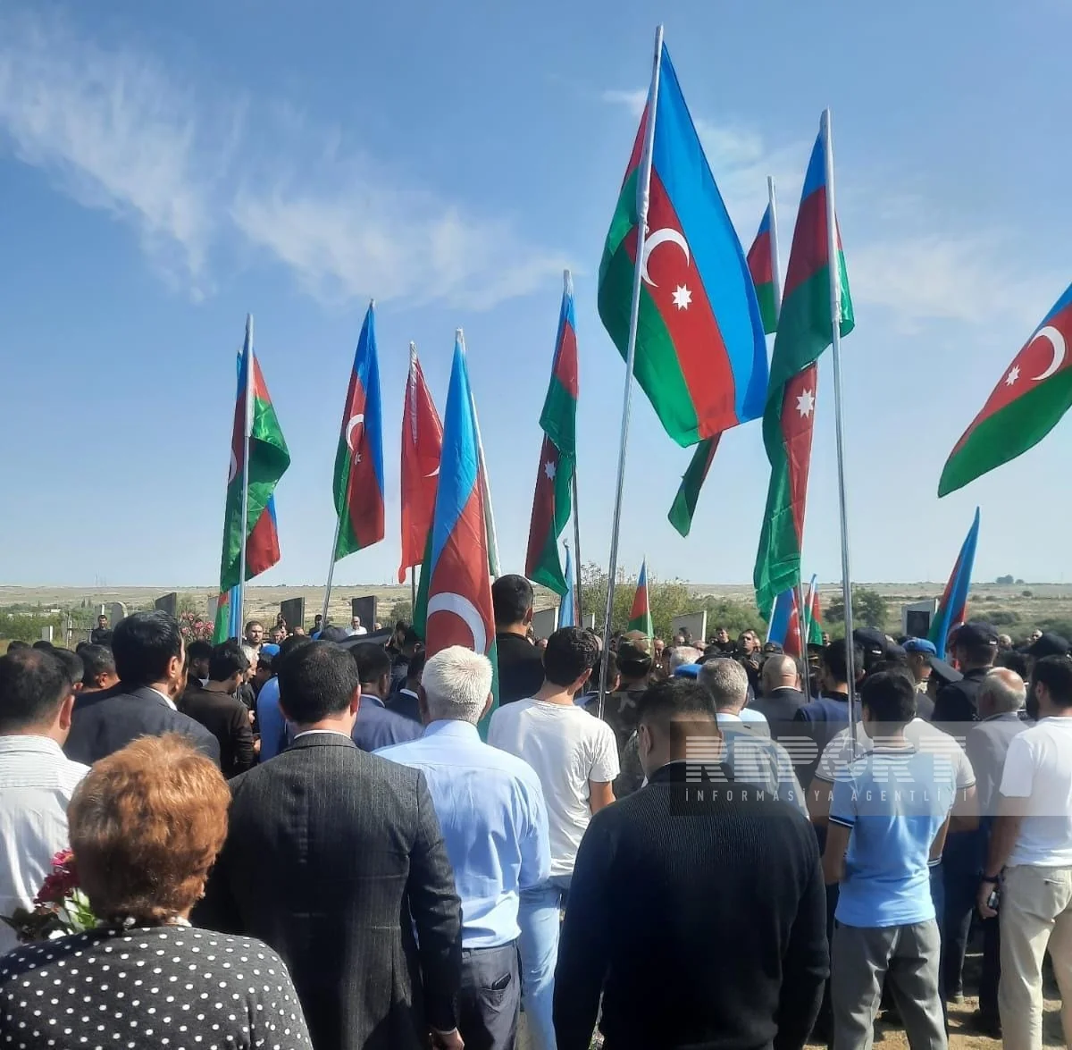 Antiterror tədbirləri zamanı şəhid olan İlkin Qarayev Samuxda dəfn edilib - YENİLƏNİB