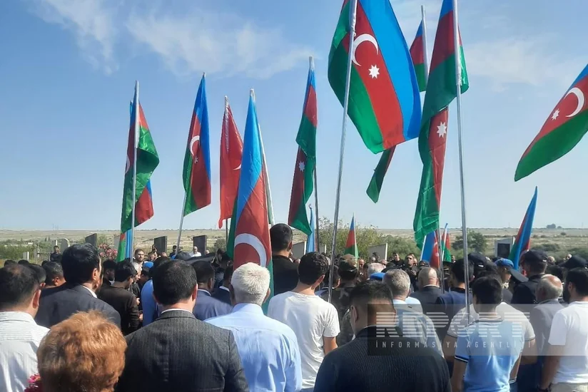 Antiterror tədbirləri zamanı şəhid olan İlkin Qarayev Samuxda dəfn edilib - YENİLƏNİB