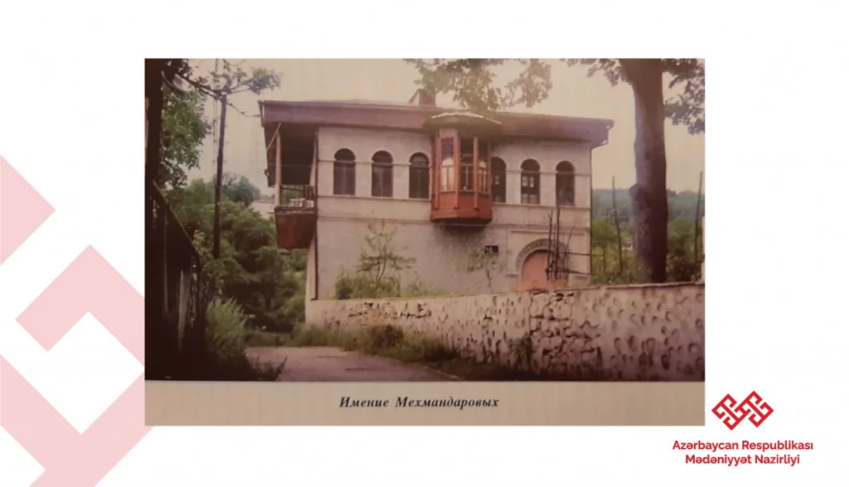 Şuşada Mehmandarovların malikanə kompleksində təmir-bərpa işləri aparılır