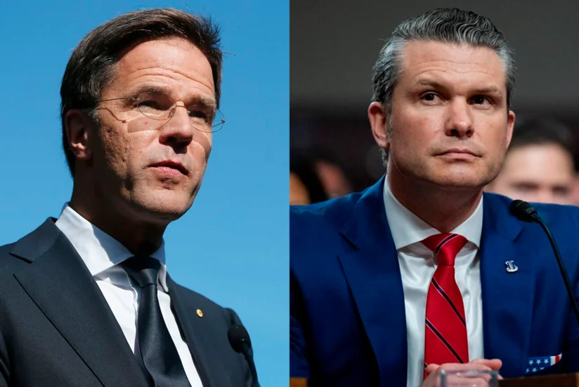 NATO sec.-gen. discusses increasing defense spending with new Pentagon chief