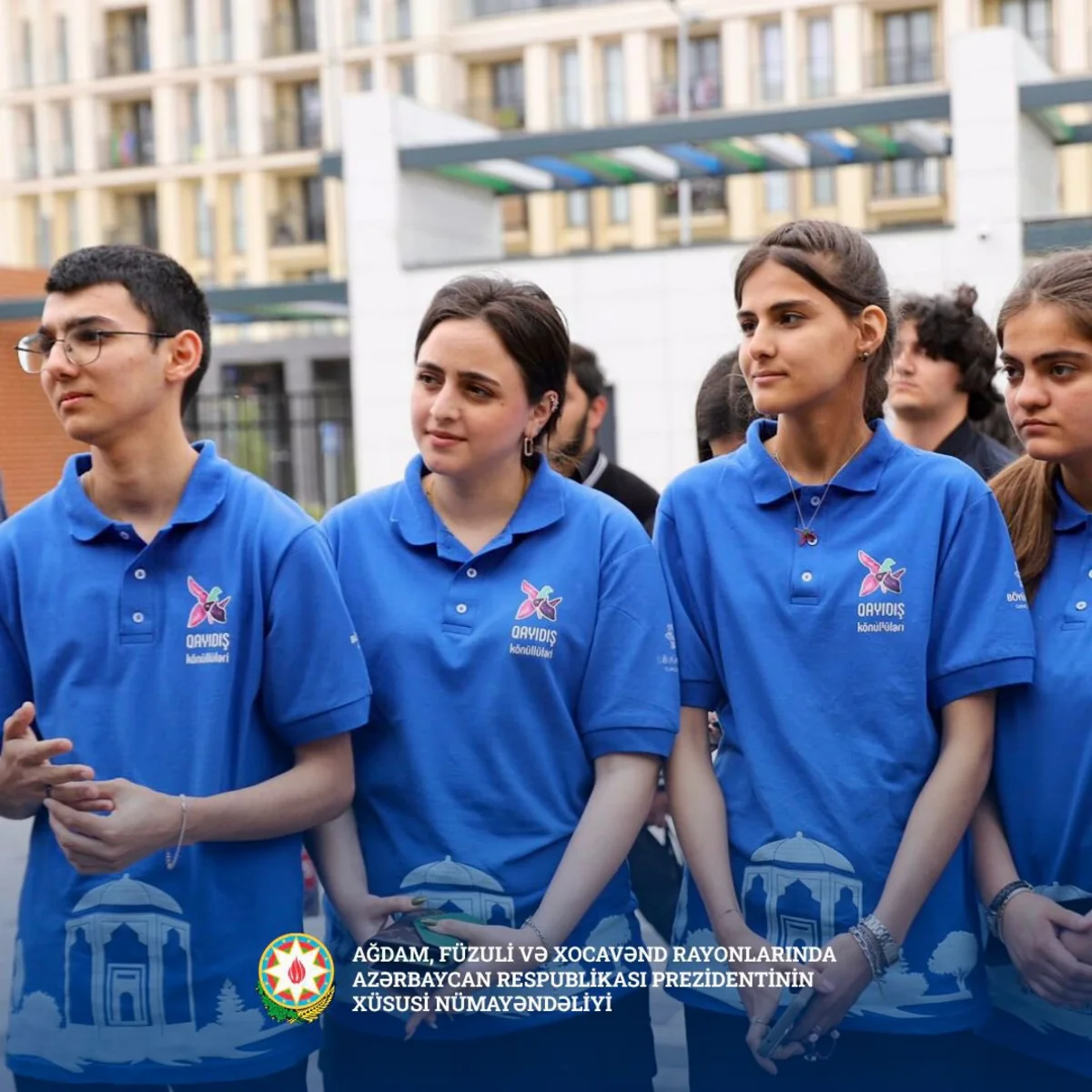 “Füzuli Könüllülər” qrupu doğma yurda ilk səfər edib