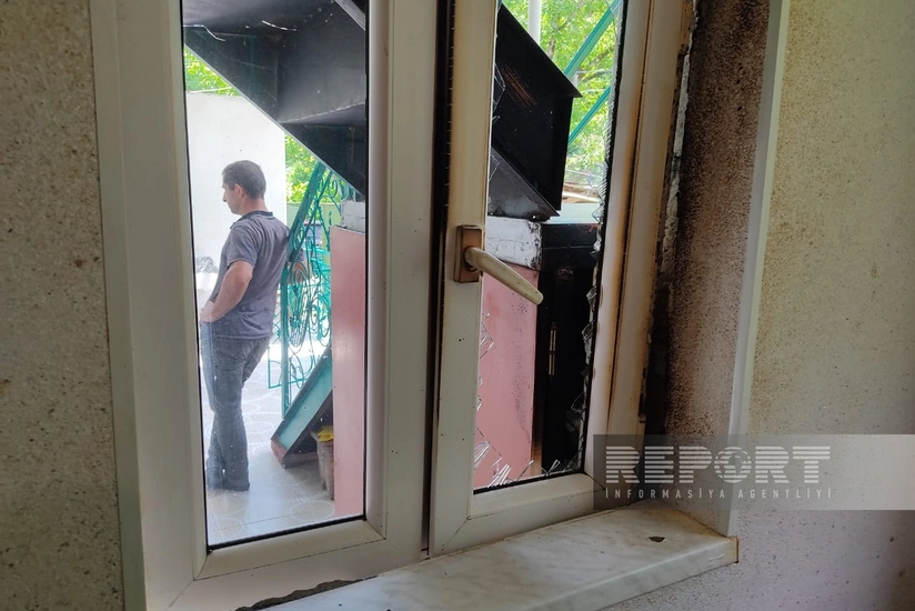 Şəkidə evdə partlayış olub, xəsarət alanlar var