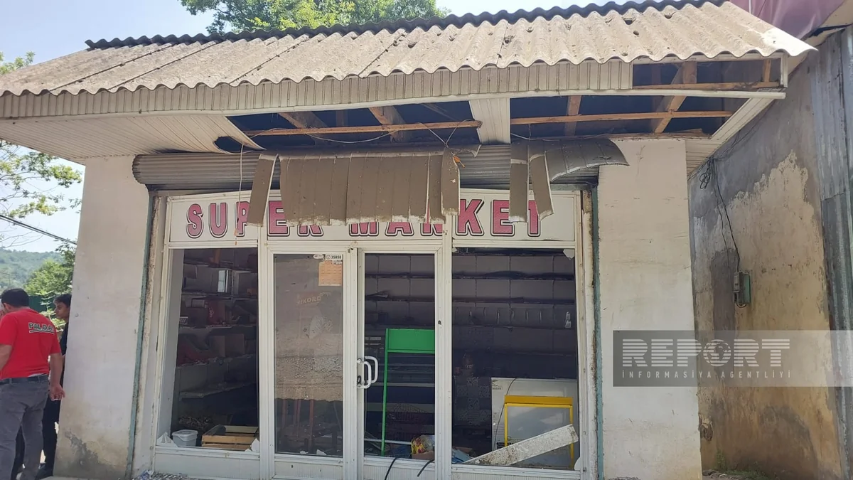 Lənkəranda marketdə baş verən partlayışda yanıq xəsarətləri alan satıcı Bakıya göndərilib - YENİLƏNİB