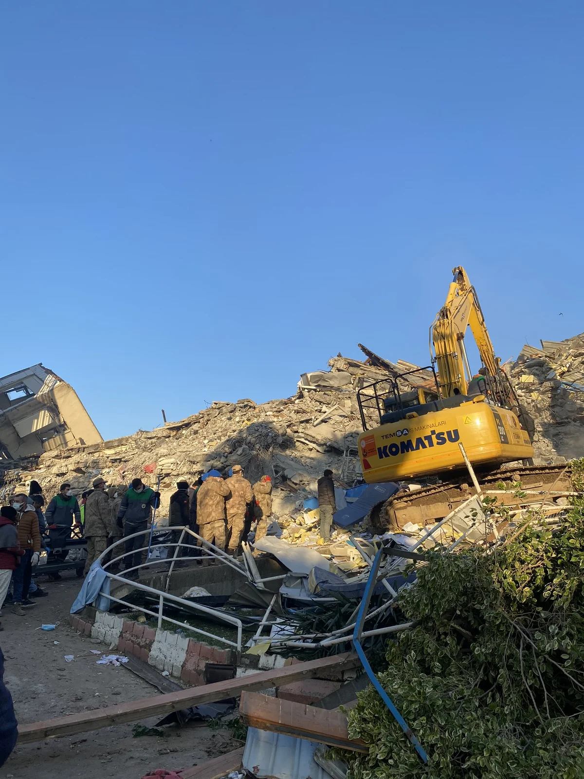 Hatayda 103 saatdan sonra 3,5 yaşlı uşaq xilas edilib