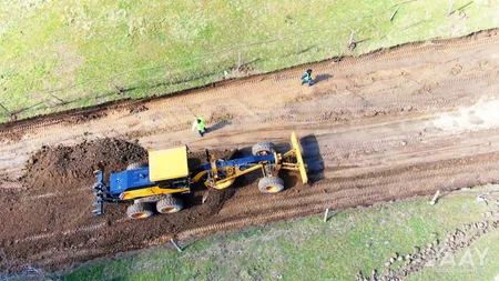 Yardımlıda 24 km uzunluğu olan avtomobil yolunun əsaslı təmirinə başlanılıb