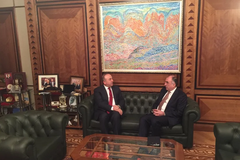 Bakıda Azərbaycan və Türkiyə XİN başçılarının görüşü keçirilib