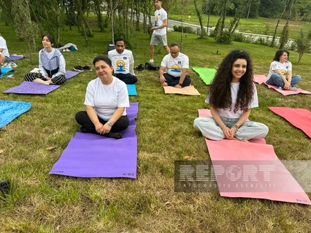 Şabranda Ümumdünya Yoqa Günü qeyd olunub