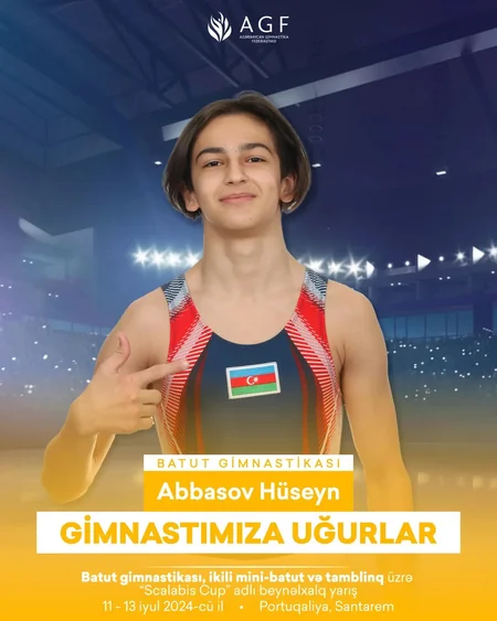 Azərbaycanı beynəlxalq turnirdə təmsil edəcək gimnastlar bəlli olub