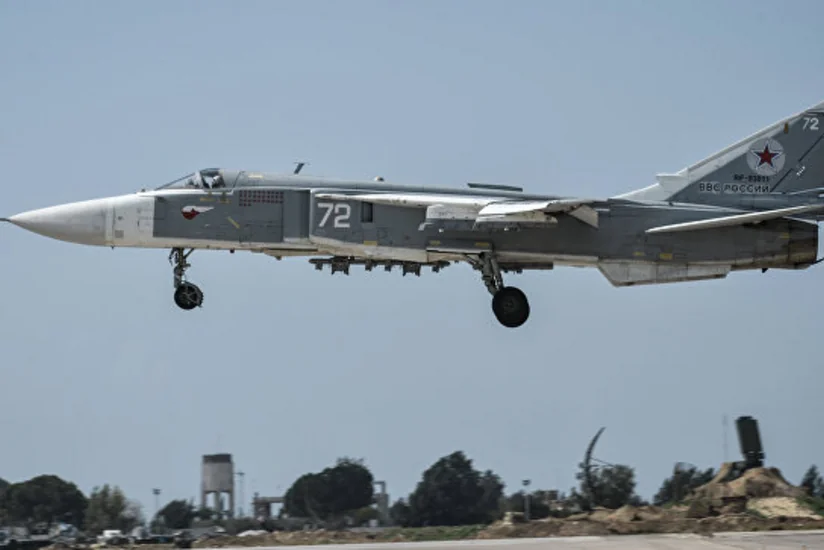Russian Su-24 jet crashes in Syria, crew killed