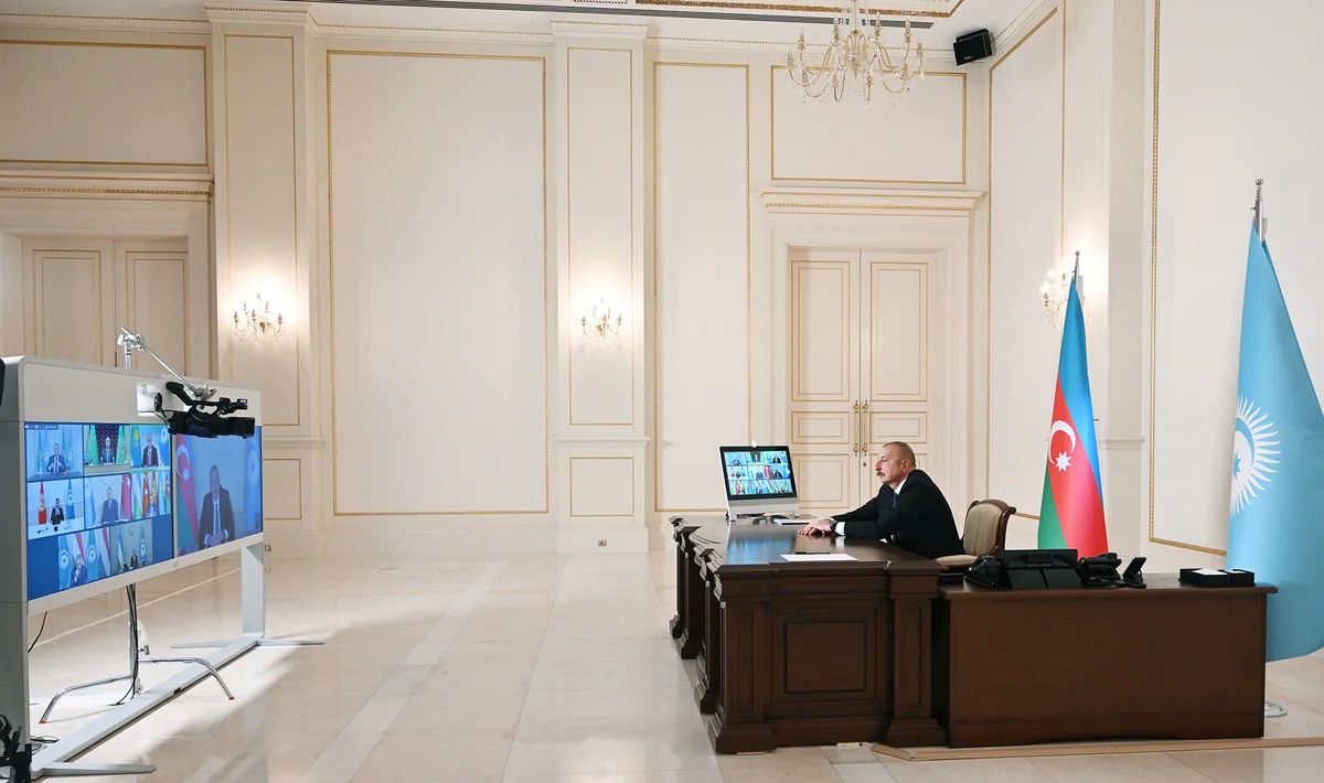 President of Azerbaijan speaks at Turkic Council's summit
