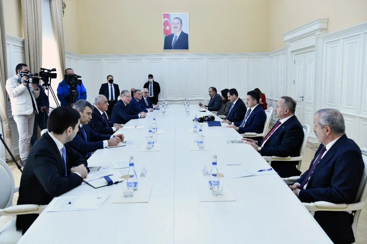 Əli Əsədov Türkiyənin kənd təsərrüfatı və meşəçilik nazirini qəbul edib