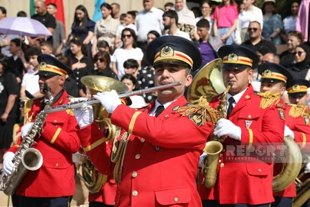 Cəmşid Naxçıvanski adına Hərbi Liseydə buraxılış mərasimi keçirilib
