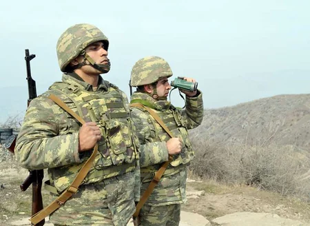 Combat duty in Azerbaijan Army organized at high level