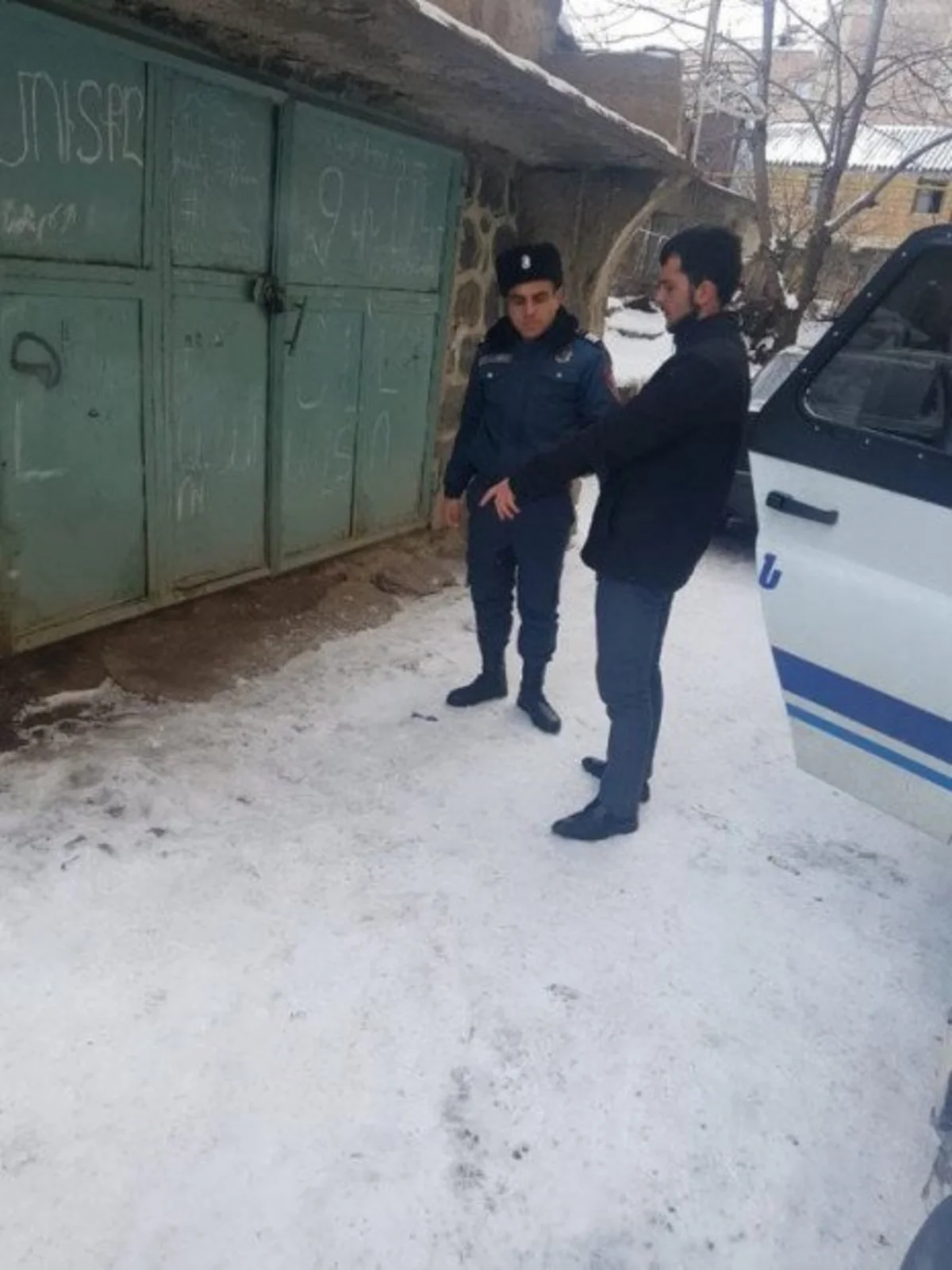 Ermənistanda daha bir gənc ağır cinayət törədib - FOTO