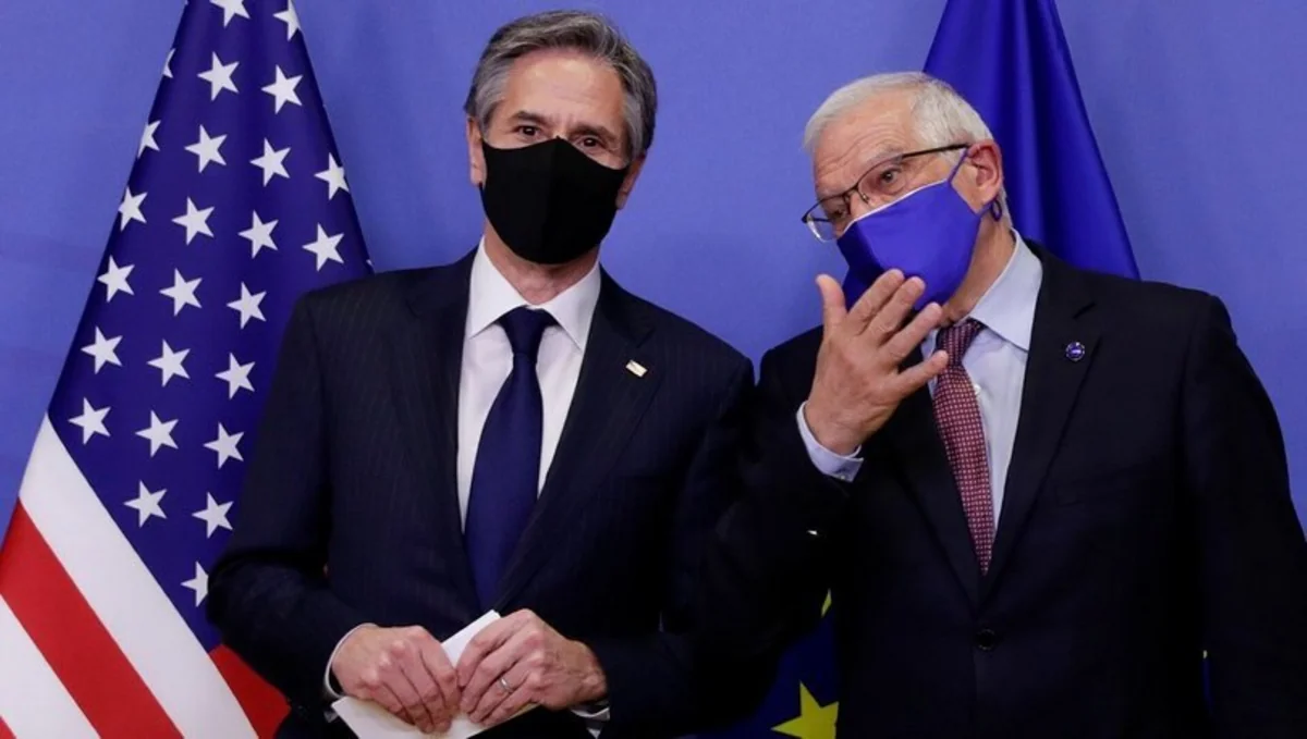 Блинкен и Боррель обсудили ситуацию вокруг Украины