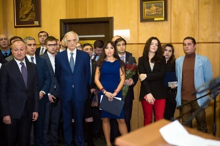 Moskvada Nəsiminin büstünün təntənəli açılış mərasimi olub