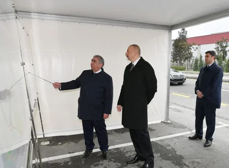 President Ilham Aliyev attended opening of Mardakan-Gala highway