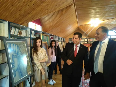 Bakıda “Misir Azərbaycan uşaqlarının gözü ilə” adlı sərgi keçirilib